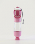 Gourde pour chien 3 en 1 Balade, coloris rose